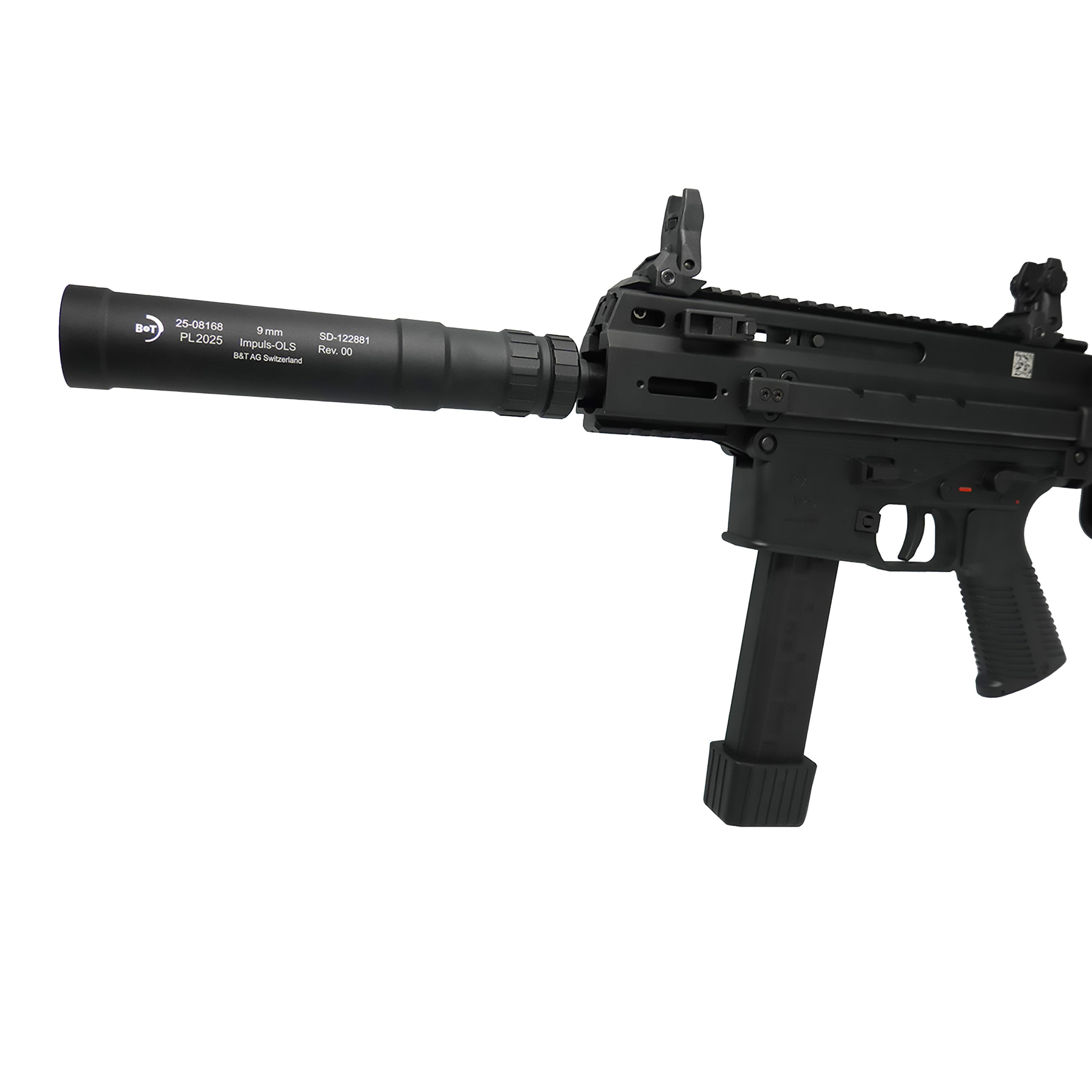 B&T Air Impuls OLS-DM Direct Mount Suppressor (14mm CCW) – Pistol Optimized