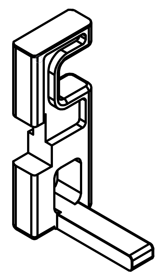 B&T Air APC9 GBB Replacement Bolt Stop (Part:  J6)