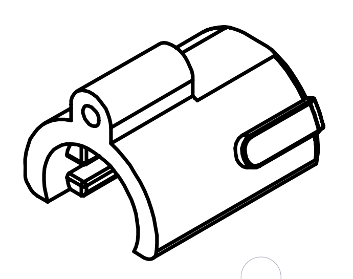 B&T Air APC9 GBB Replacement Nozzle Guide (Part:  I3)