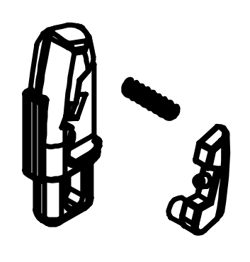 B&T Air APC9 GBB Replacement Magazine Follower Set (Part:  L5, 10, 20)