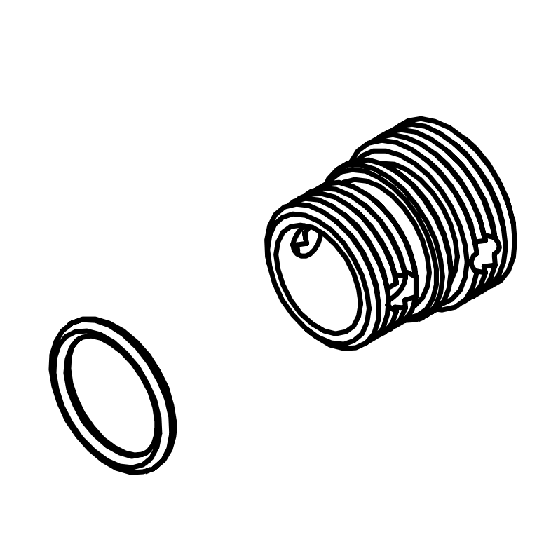 B&T Air APC9 Series 14mm CCW Thread Adaptor
